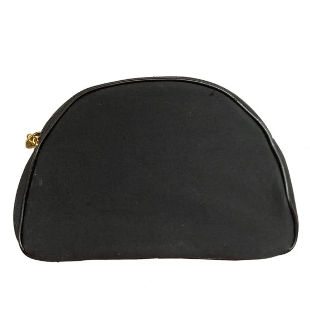 Ysl Yves Saint Laurent parfum black cosmetic bag